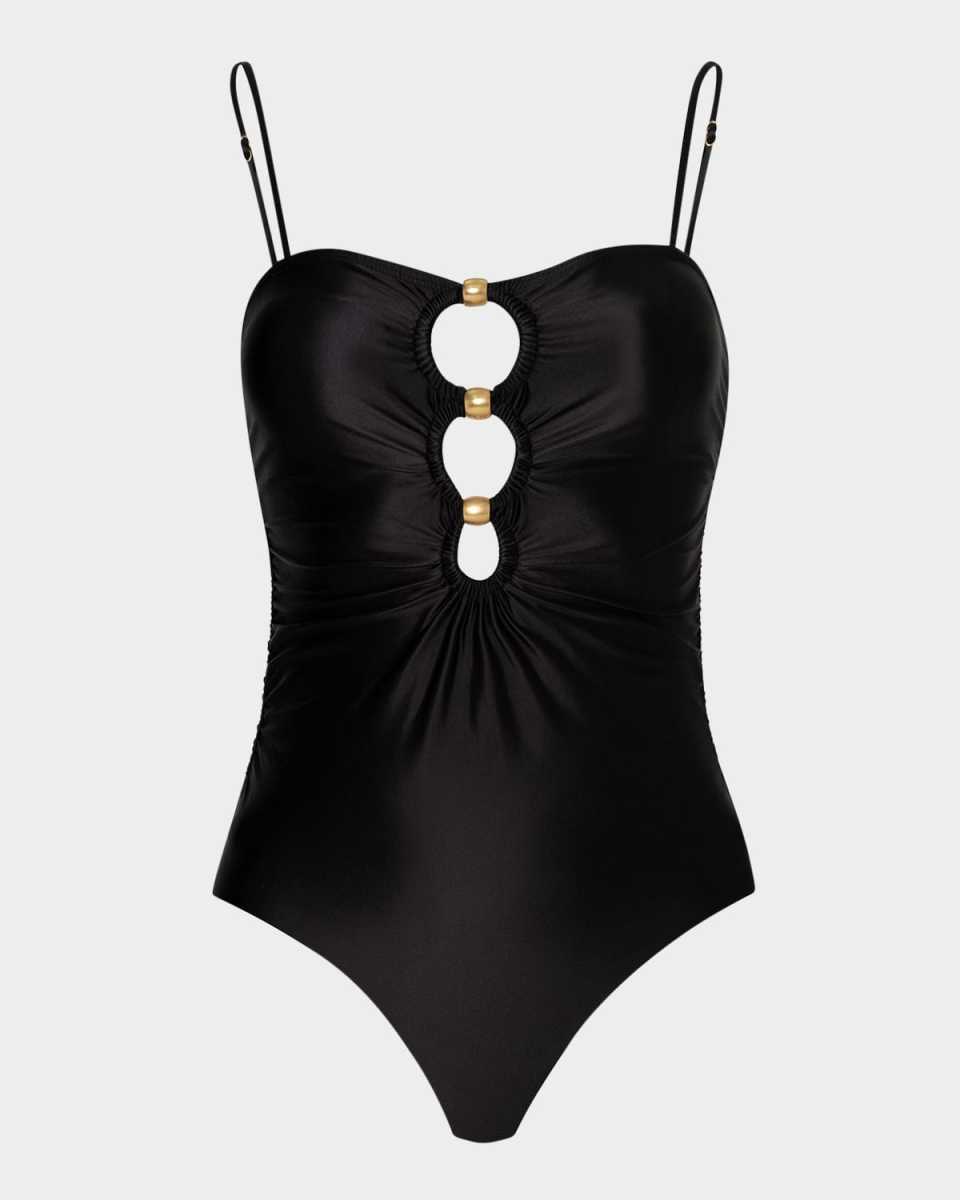 Keyhole One-Piece Swimsuit